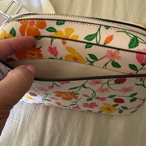 Kate Spade Floral Crossbody Bag - Pink, Orange, Yellow, Green